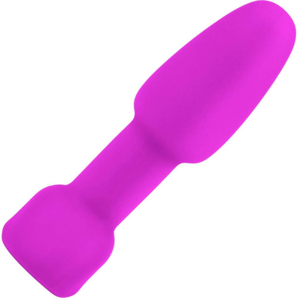 Vibrating Butt Plugs & Probes | Rimming Plug Petite Silicone Remote Control Vibrating Anal Toy – Fuchsia