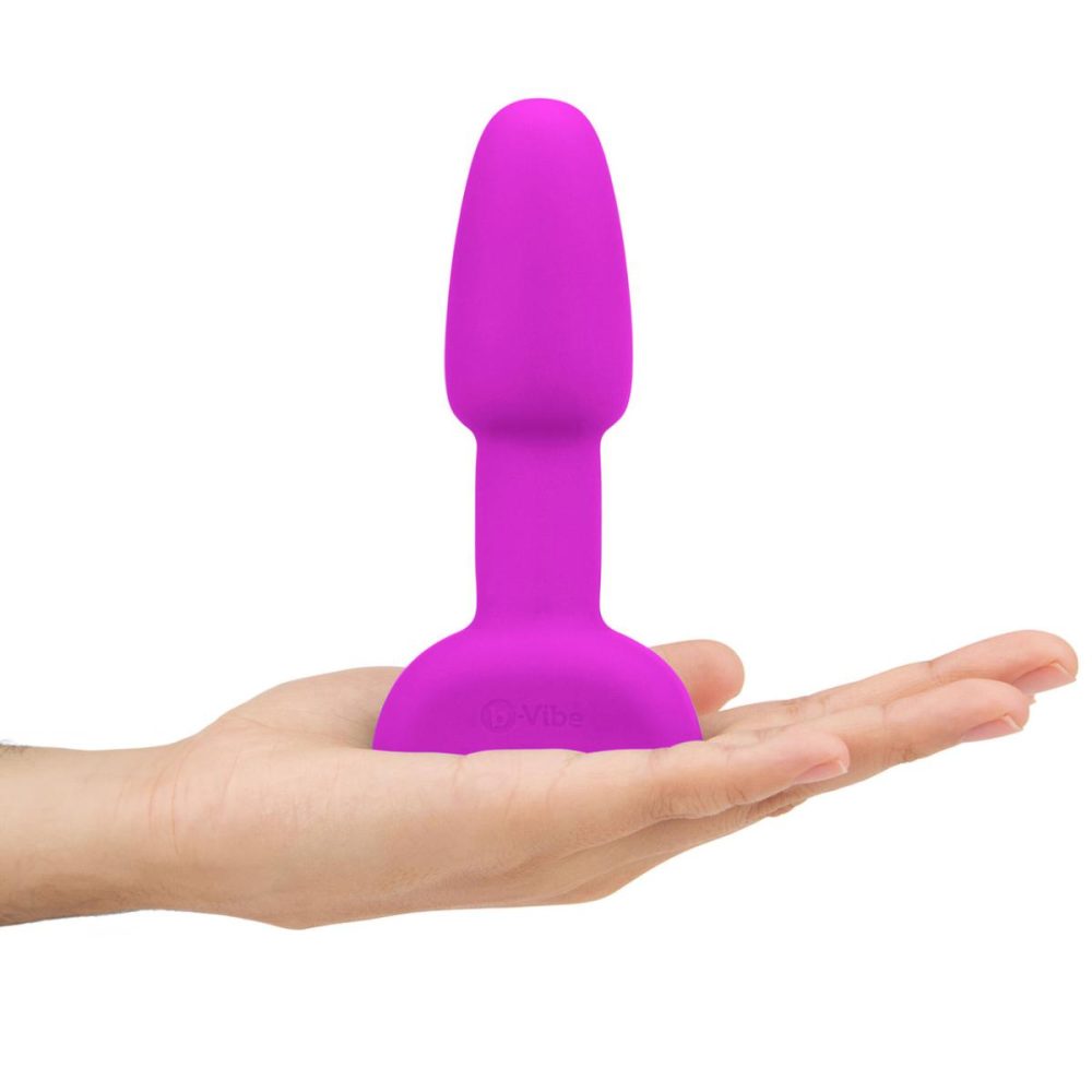 Vibrating Butt Plugs & Probes | Rimming Plug Petite Silicone Remote Control Vibrating Anal Toy – Fuchsia