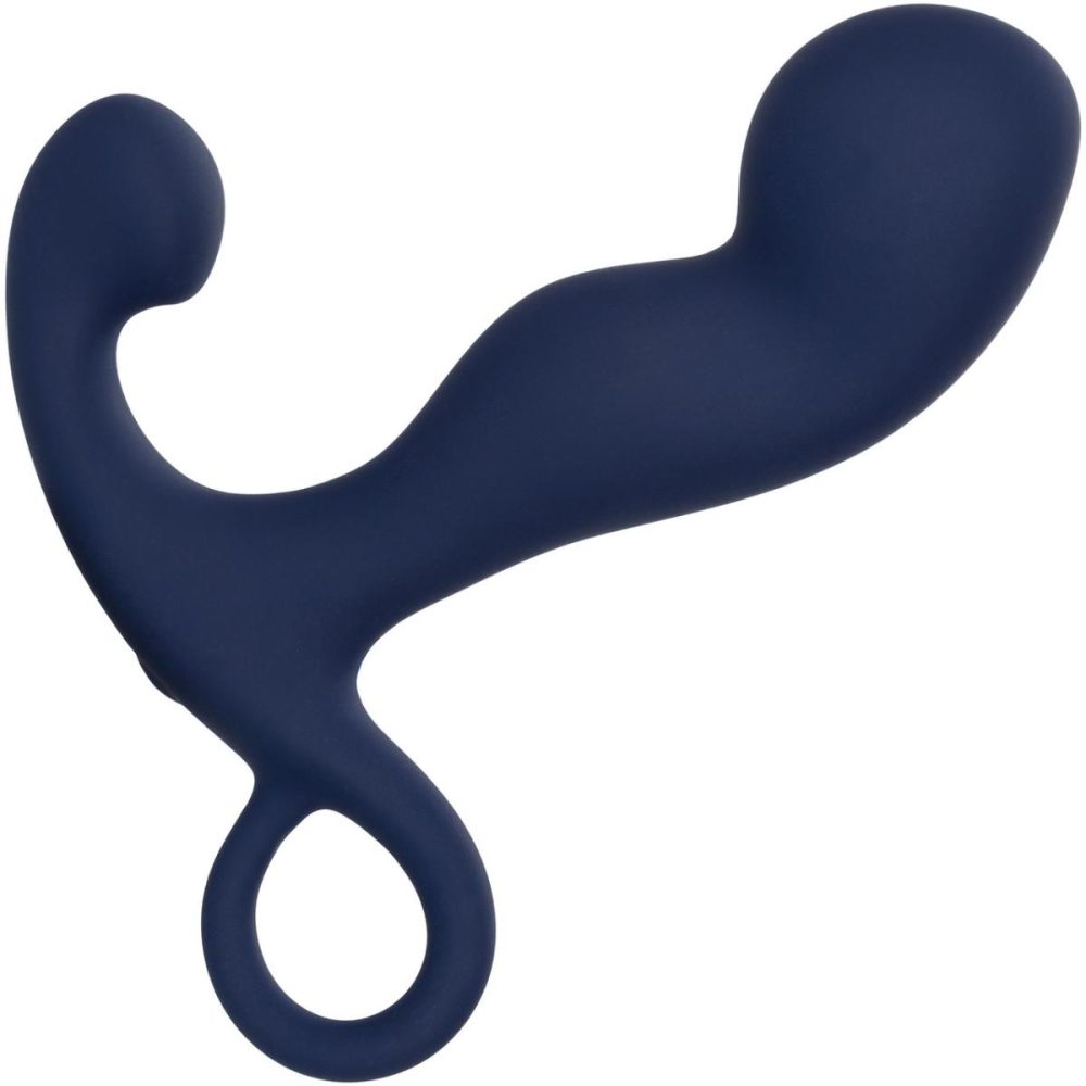 Vibrating Butt Plugs & Probes | Viceroy Platinum Series Silicone Rechargeable Command Prostate Probe – Blue