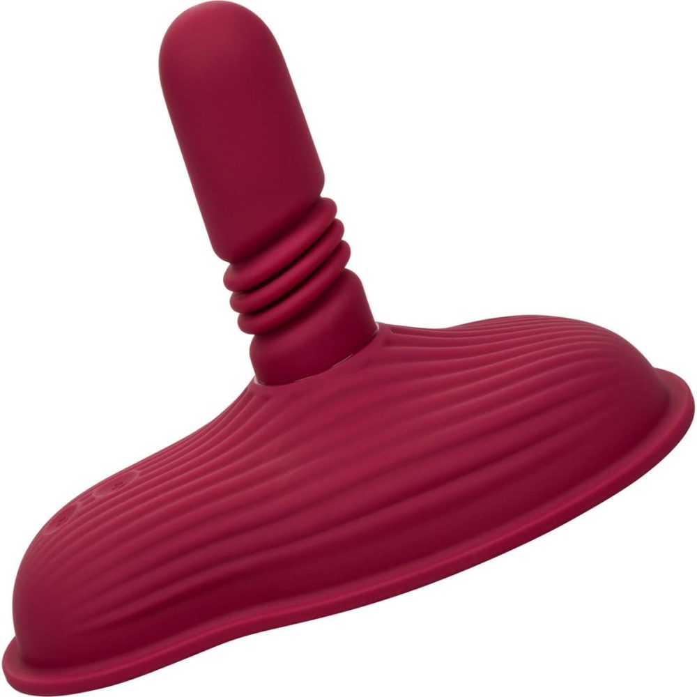 Vibrating Silicone Grinders | Dual Rider Thrust & Grind Silicone Rechargeable Grinding Vibrator With Remote