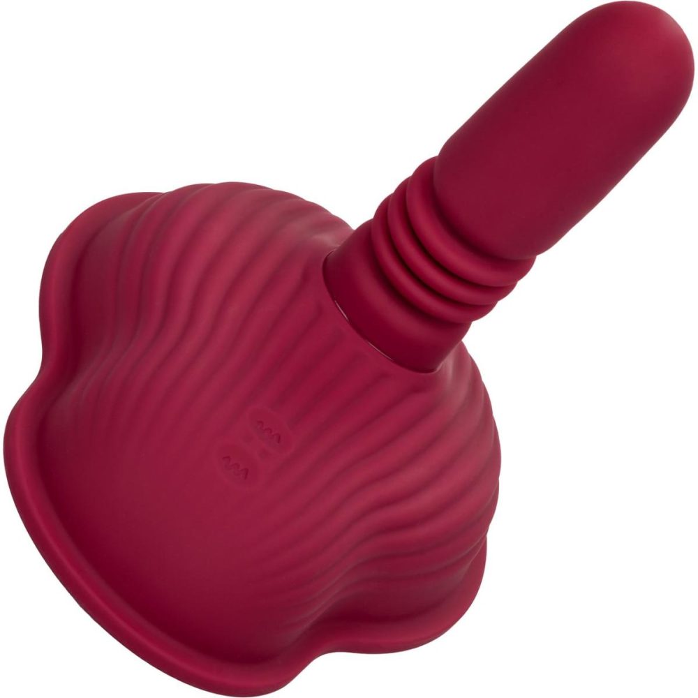 Vibrating Silicone Grinders | Dual Rider Thrust & Grind Silicone Rechargeable Grinding Vibrator With Remote