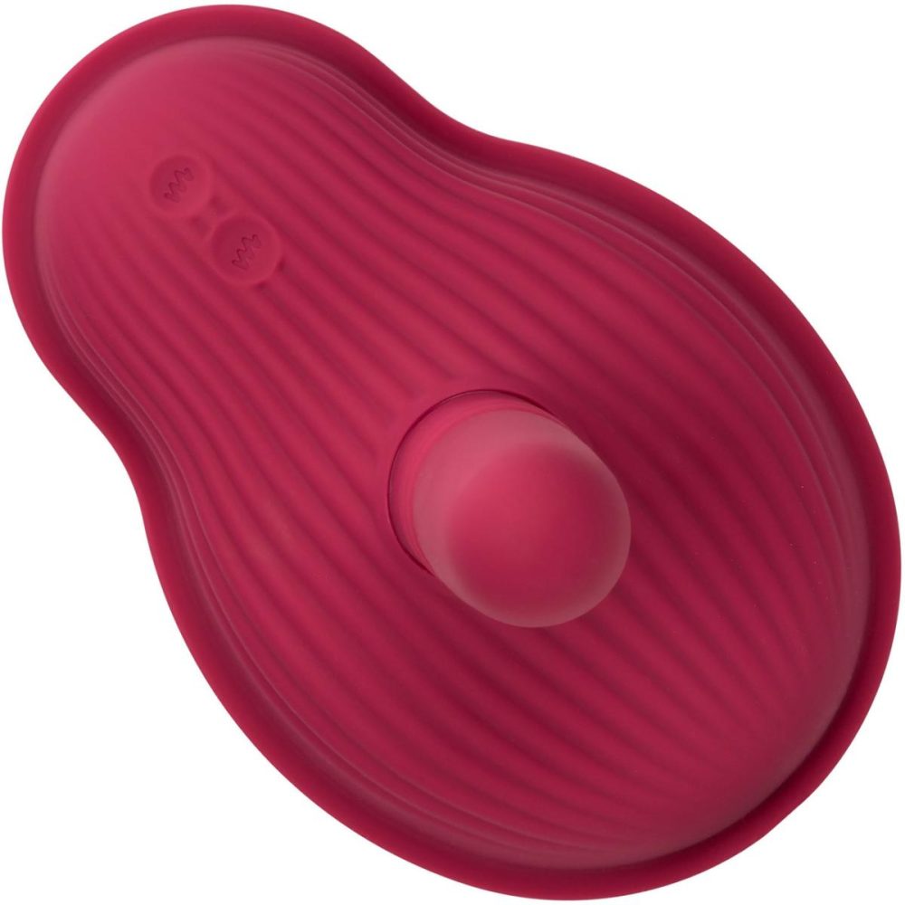 Vibrating Silicone Grinders | Dual Rider Thrust & Grind Silicone Rechargeable Grinding Vibrator With Remote