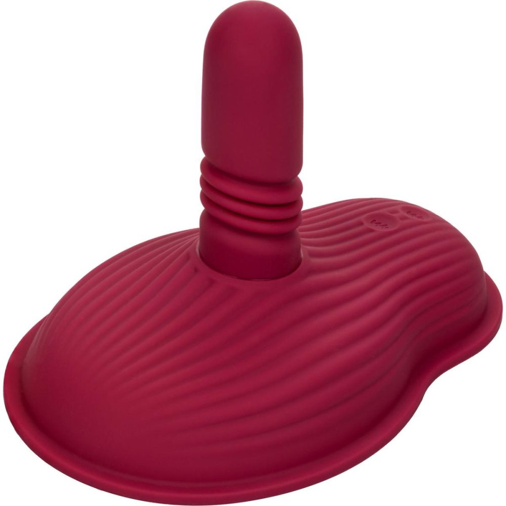 Vibrating Silicone Grinders | Dual Rider Thrust & Grind Silicone Rechargeable Grinding Vibrator With Remote