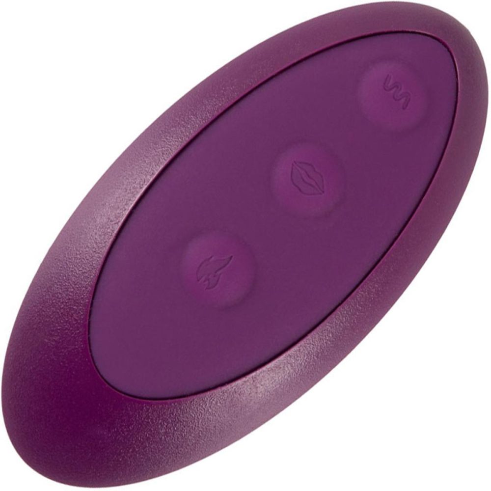 Vibrating Silicone Grinders | VibePad 2 Silicone Rechargeable Waterproof Grinding Vibro-Tongue Vibrator With Remote