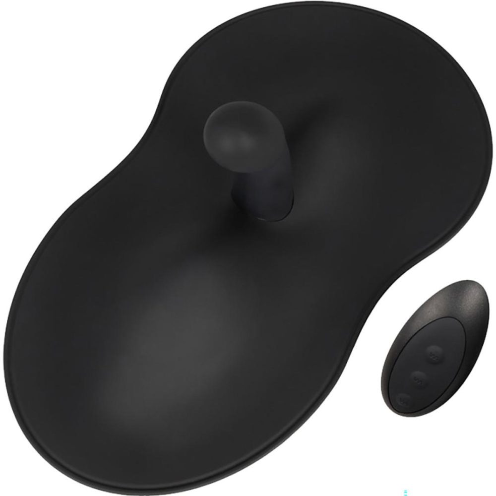 Vibrating Silicone Grinders | VibePad 3 Silicone Waterproof Vibrating Triple Stimulation Grinder With G-Spot Probe & Remote