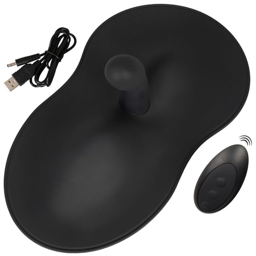 Vibrating Silicone Grinders | VibePad 3 Silicone Waterproof Vibrating Triple Stimulation Grinder With G-Spot Probe & Remote