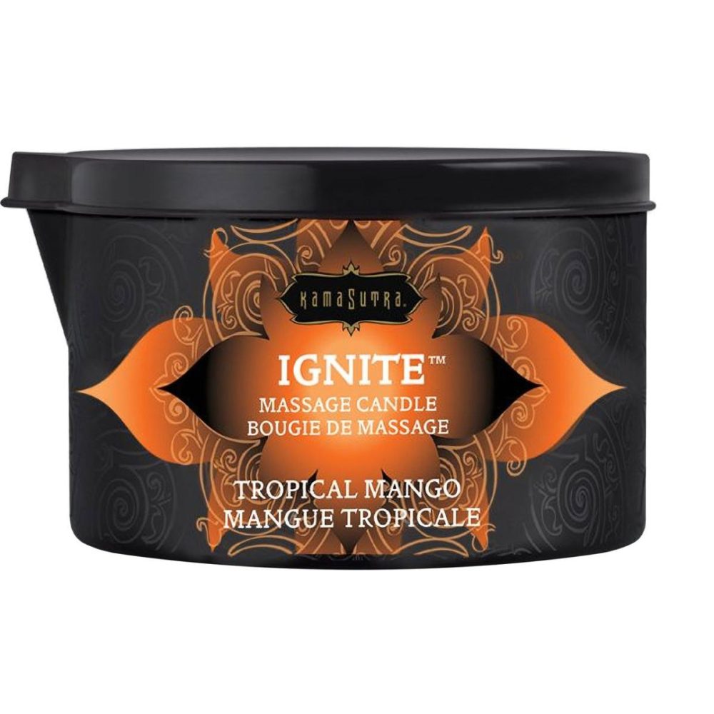 Water Gadgets & Accessories | Ignite Massage Oil Candle – Tropical Mango – 6 oz