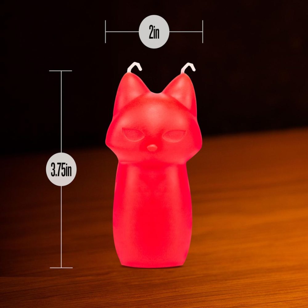 Water Gadgets & Accessories | Temptasia Fox Drip Candle – Red