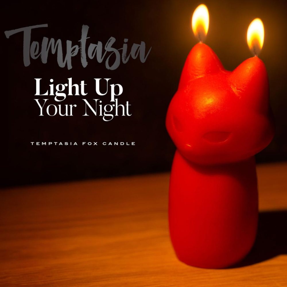 Water Gadgets & Accessories | Temptasia Fox Drip Candle – Red