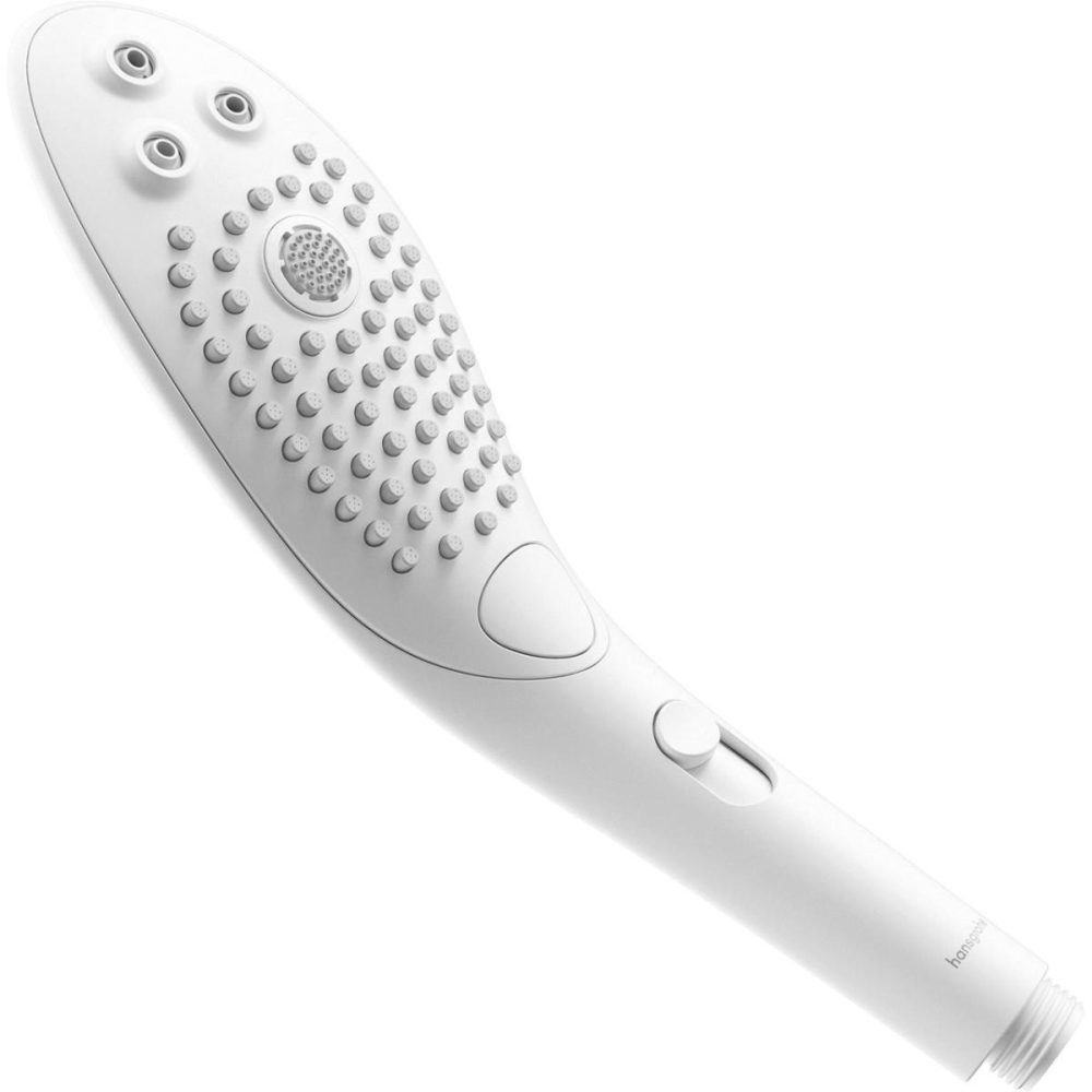 Water Gadgets & Accessories | Wave Shower Head & Water Massage Clitoral Stimulator – White