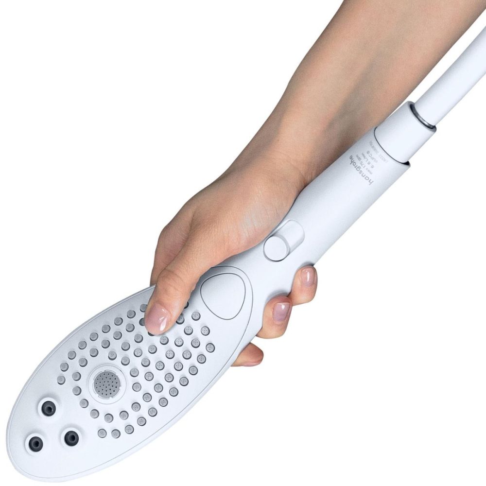 Water Gadgets & Accessories | Wave Shower Head & Water Massage Clitoral Stimulator – White