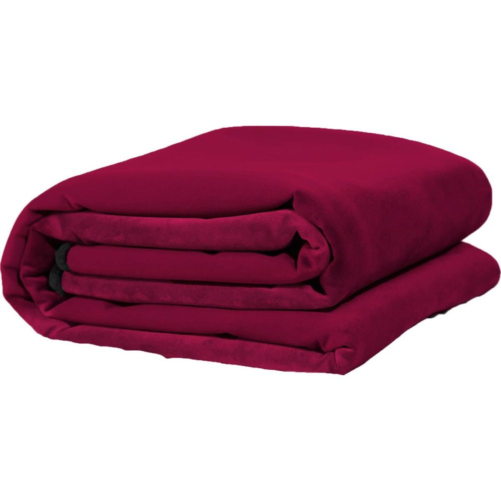 Water Gadgets & Accessories | Fascinator Travel Throw Moisture-Proof Sensual Blanket – Microvelvet Merlot 53" x 36"