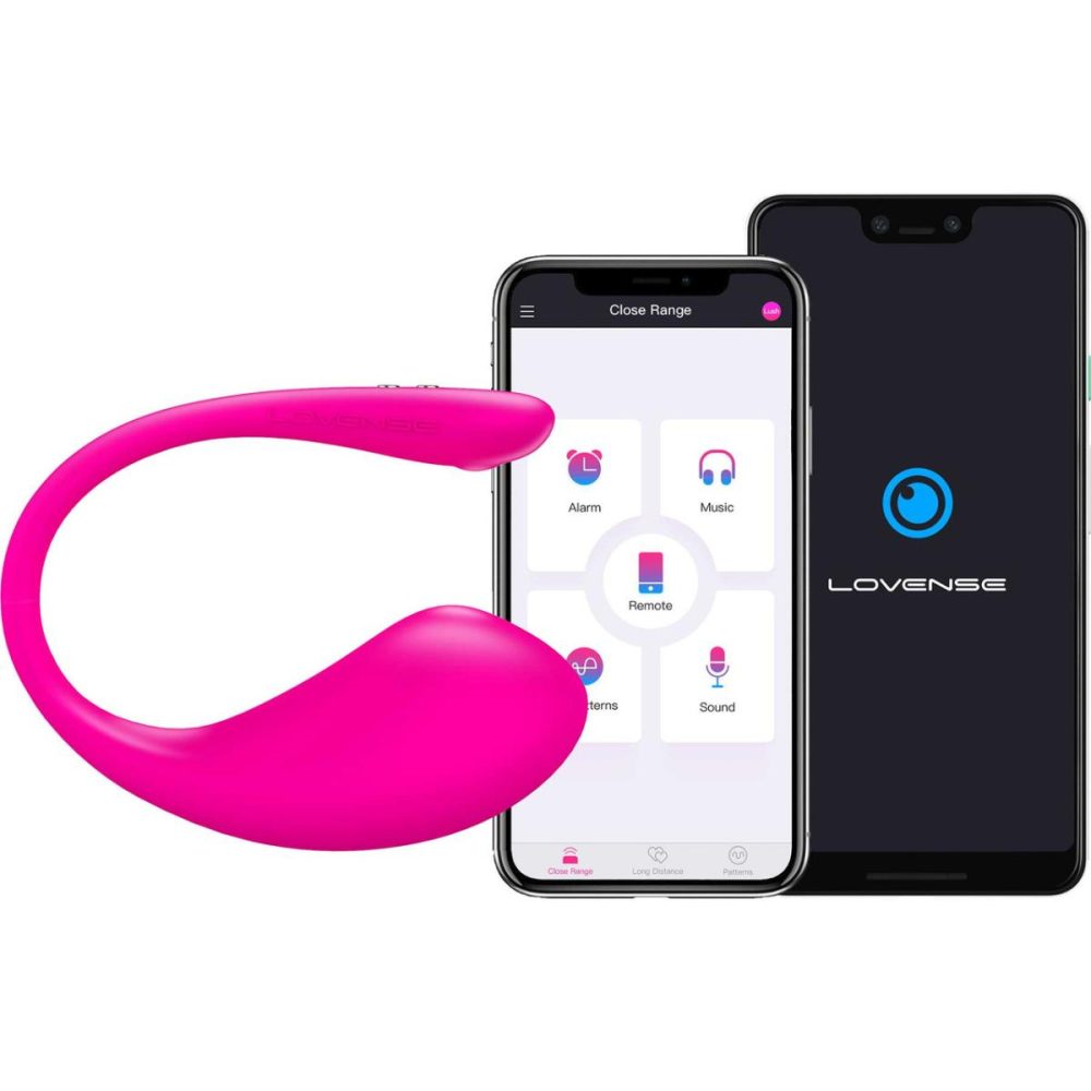 Wearable Vibrators | Lush 3 Bluetooth Remote Controlled Waterproof Rechargeable Silicone Vibrator