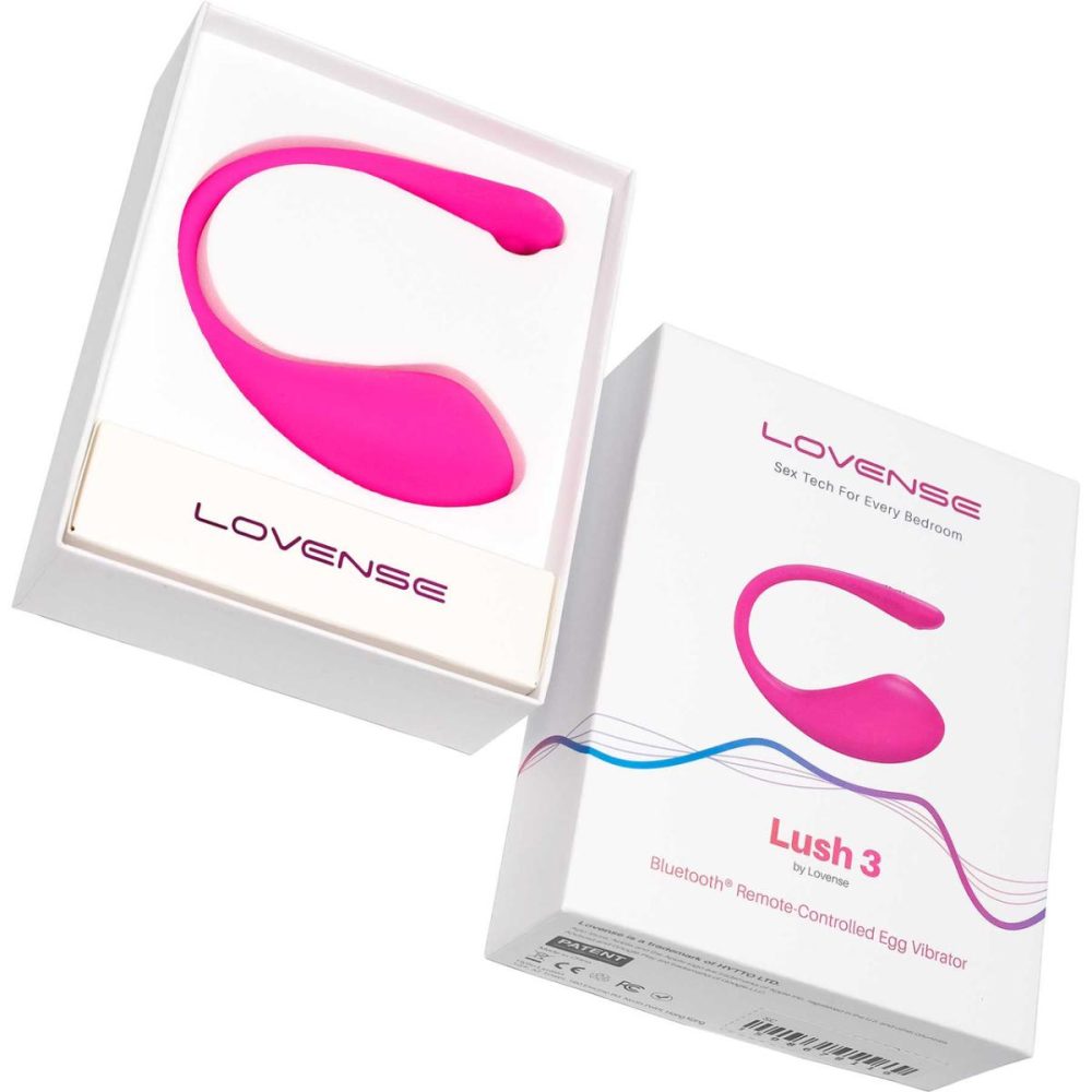 Wearable Vibrators | Lush 3 Bluetooth Remote Controlled Waterproof Rechargeable Silicone Vibrator