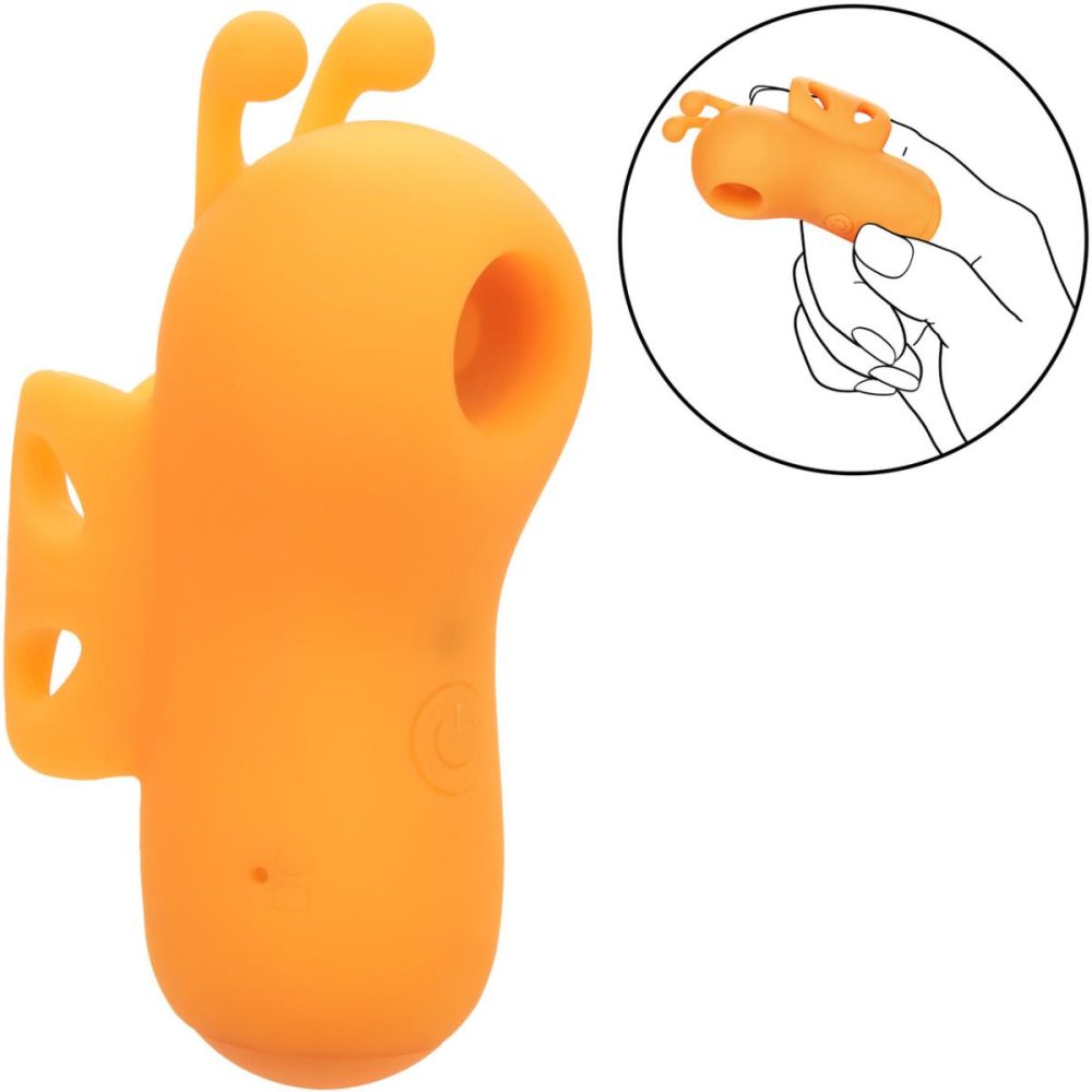 Wearable Vibrators | Neon Vibes The Buzzing Vibe Rechargeable Waterproof Silicone Thumping Finger Vibrator