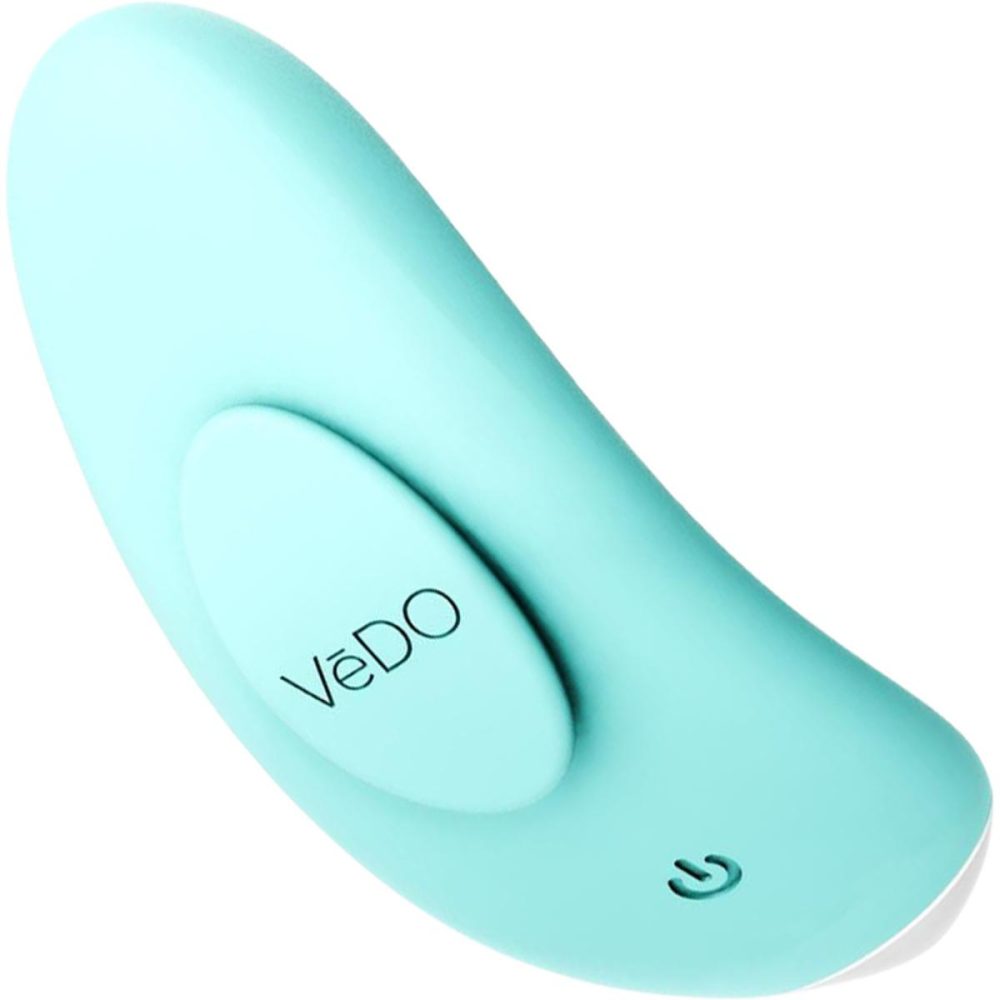 Wearable Vibrators | NIKI Rechargeable Silicone Panty Vibrator by VeDO – Turquoise