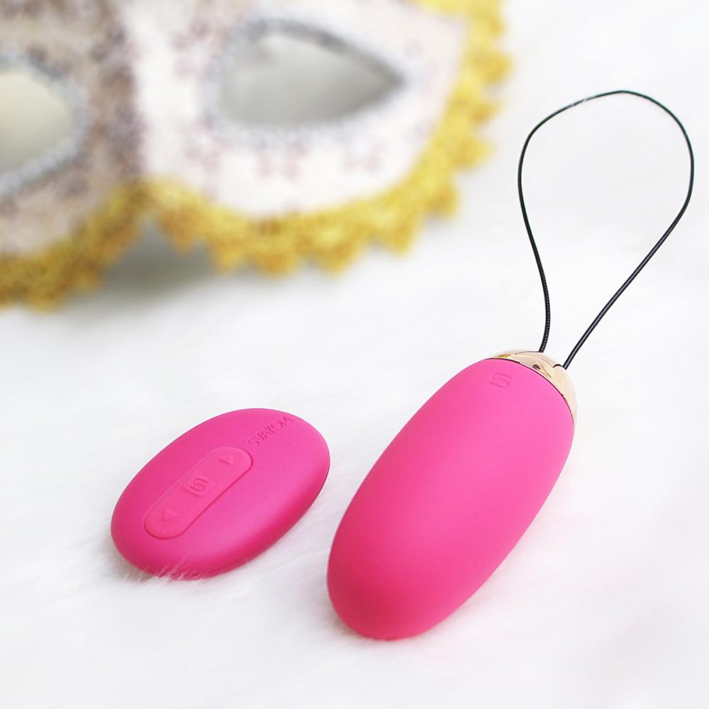 Wearable Vibrators | SVAKOM Elva Remote Controlled Wearable Intelligent Rechargeable Silicone Vibrating Bullet – Pink