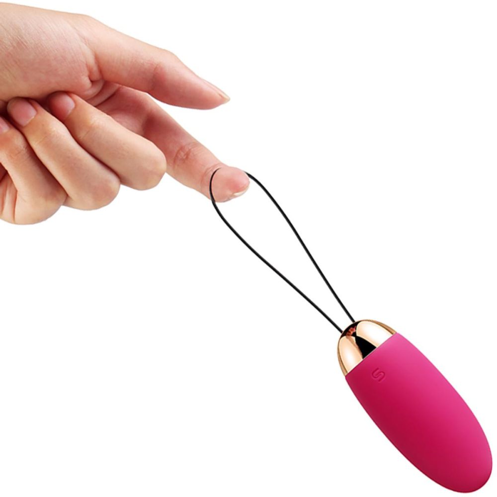 Wearable Vibrators | SVAKOM Elva Remote Controlled Wearable Intelligent Rechargeable Silicone Vibrating Bullet – Pink