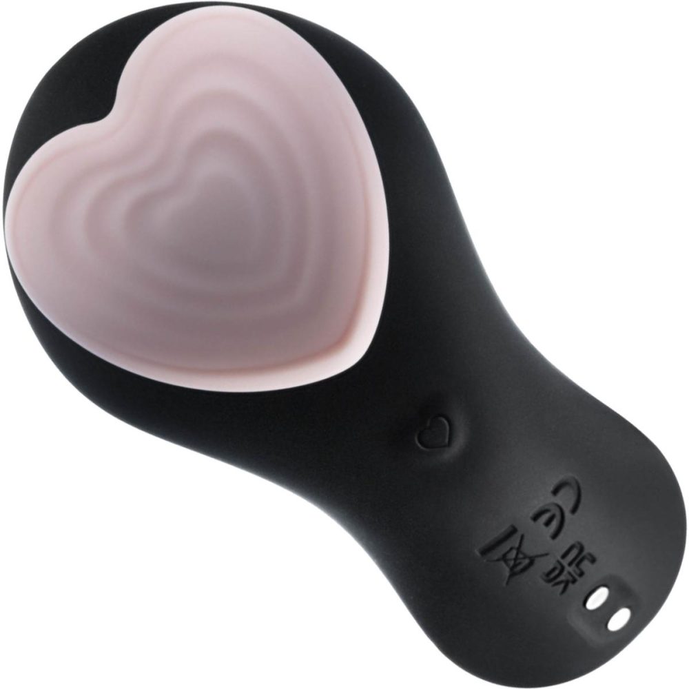 Wearable Vibrators | Temptasia Heartbeat Silicone Rechargeable Panty Vibe With Remote