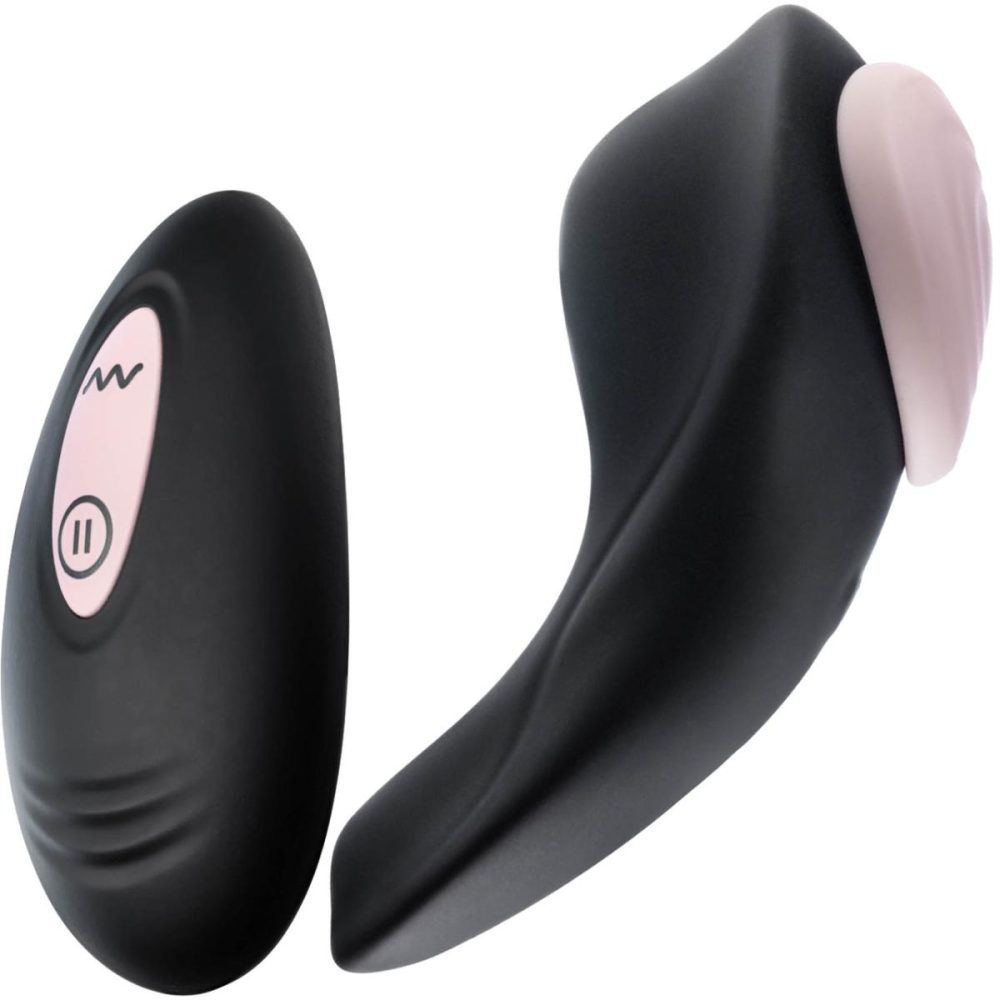 Wearable Vibrators | Temptasia Heartbeat Silicone Rechargeable Panty Vibe With Remote