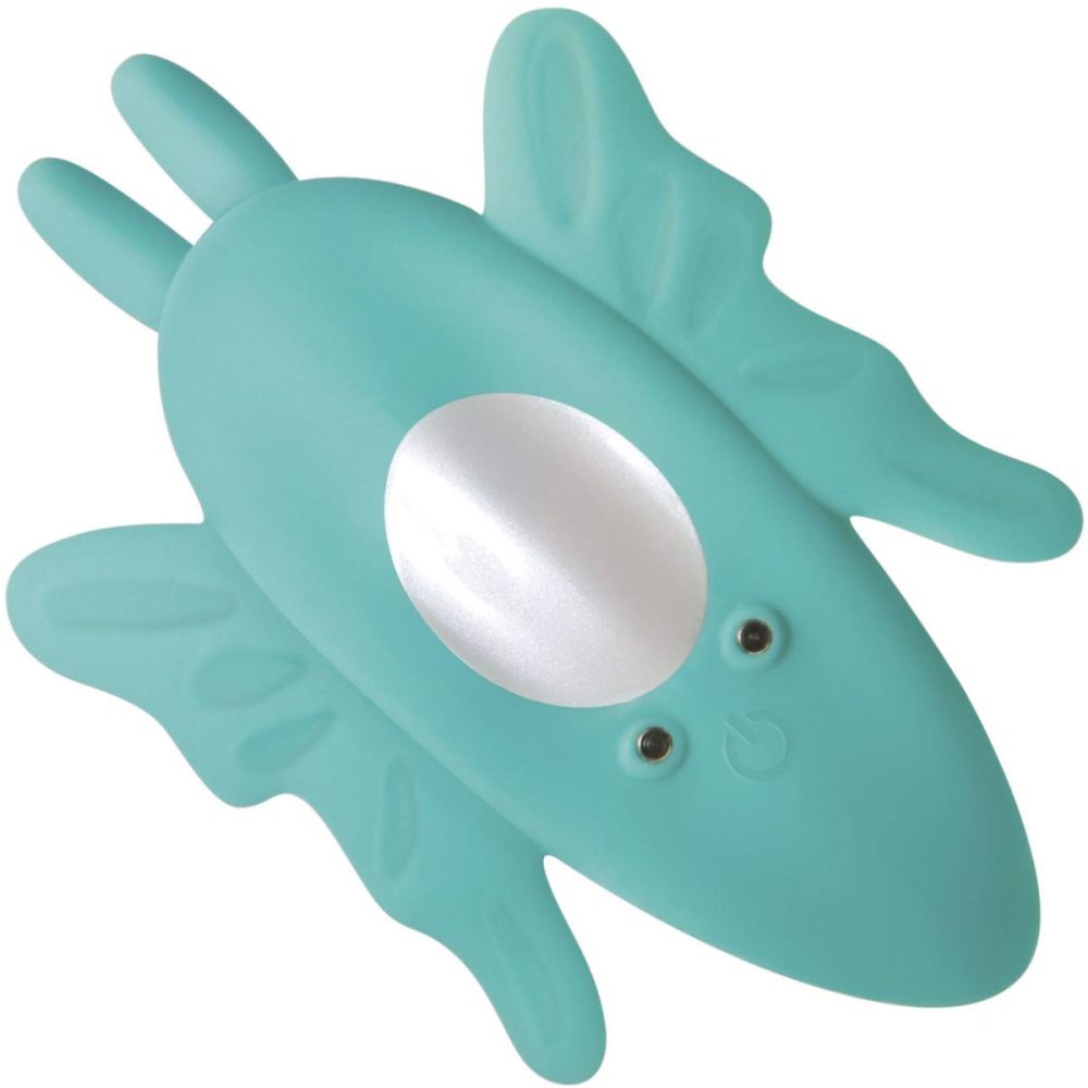 Wearable Vibrators | The Butterfly Effect Clitoral & G-Spot Teal Wearable Remote Vibrator