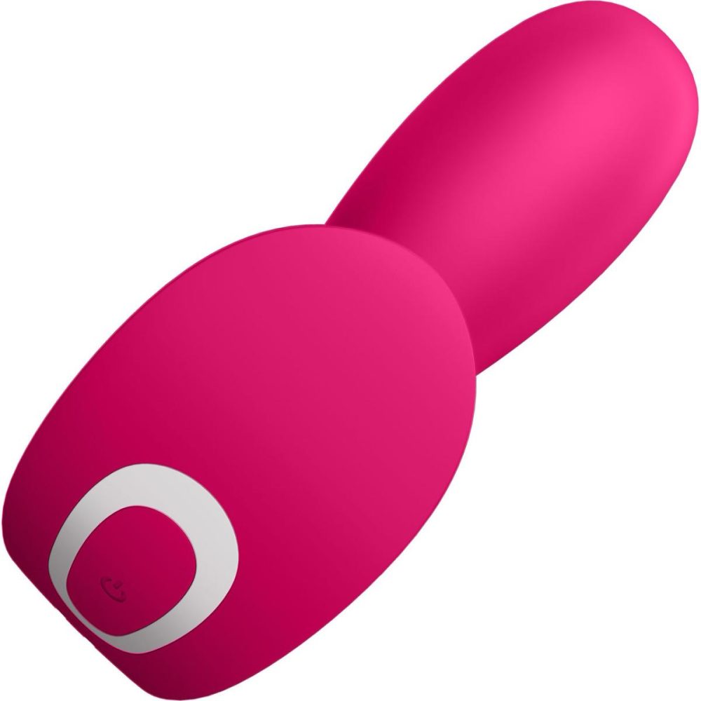 Wearable Vibrators | Top Secret+ Rechargeable Wearable App Enabled 12-Function Triple Stimulation Vibrator – Pink