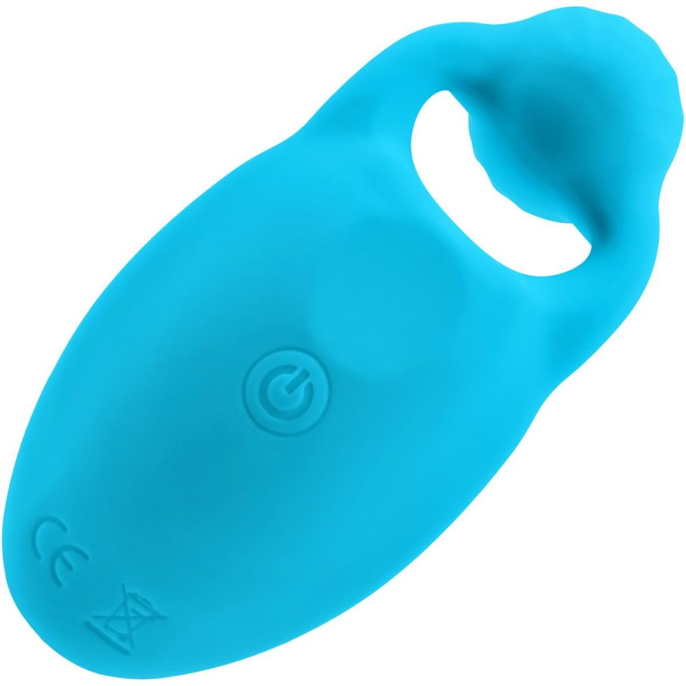 Wearable Vibrators | Wear Me Out Rechargeable Waterproof Silicone Wearable Vibrator With Remote – Blue