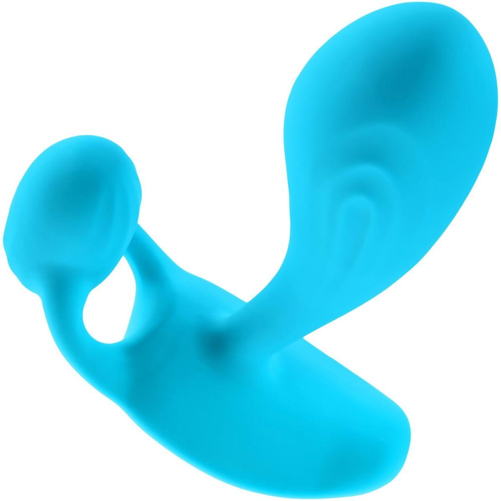 Wearable Vibrators | Wear Me Out Rechargeable Waterproof Silicone Wearable Vibrator With Remote – Blue