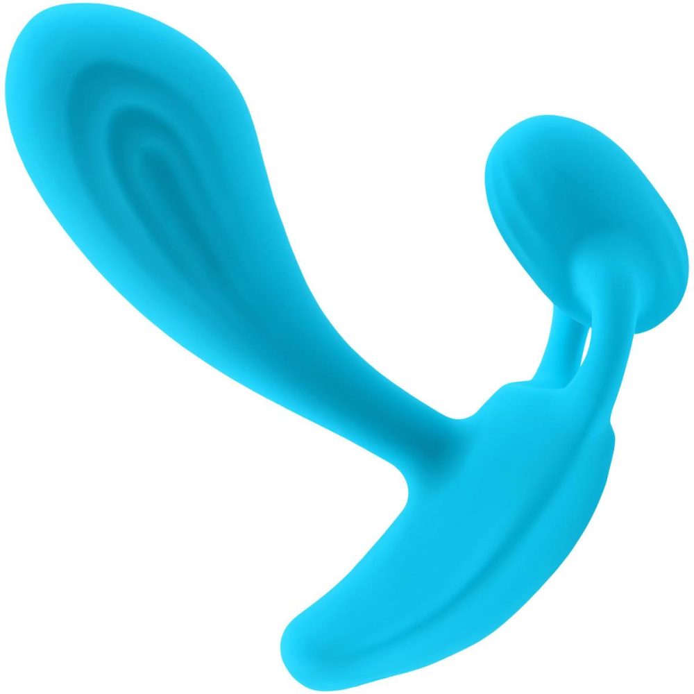 Wearable Vibrators | Wear Me Out Rechargeable Waterproof Silicone Wearable Vibrator With Remote – Blue