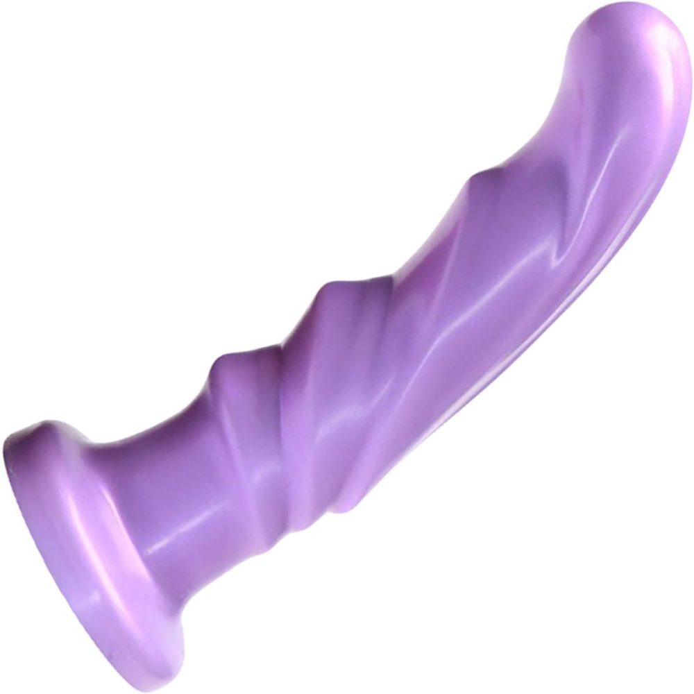 A-Spot Dildos | Tsunami Silicone G-Spot Dildo With Mini Vibe – Lavender