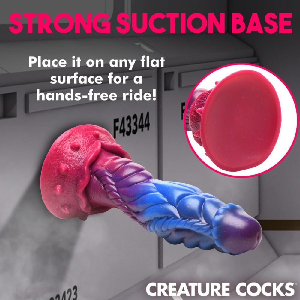 Fantasy Dildos | Intruder Alien 9" Silicone Suction Cup Dildo