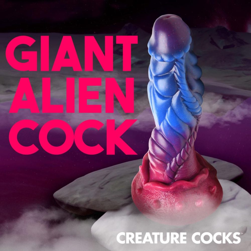 Fantasy Dildos | Intruder Alien 9" Silicone Suction Cup Dildo