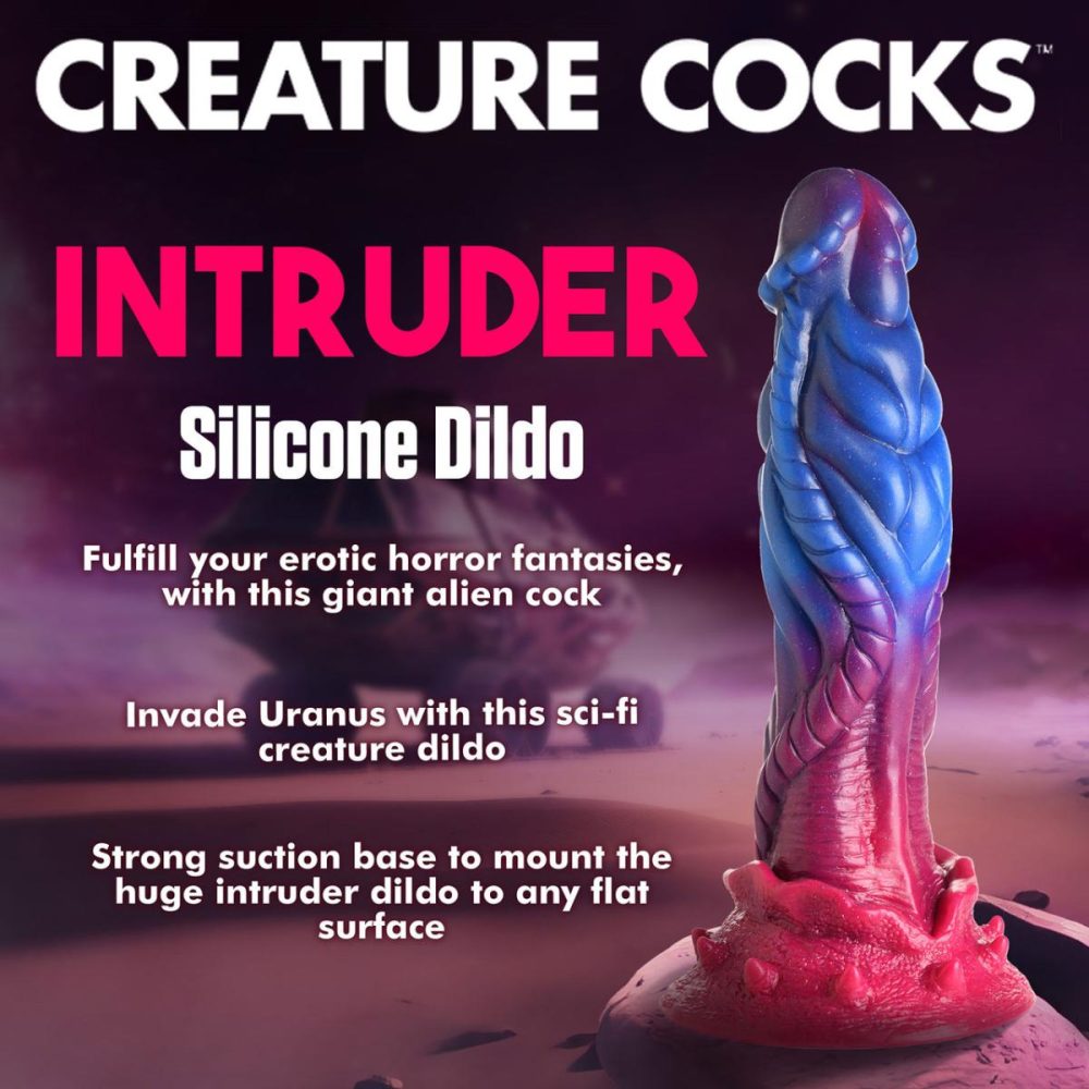 Fantasy Dildos | Intruder Alien 9" Silicone Suction Cup Dildo