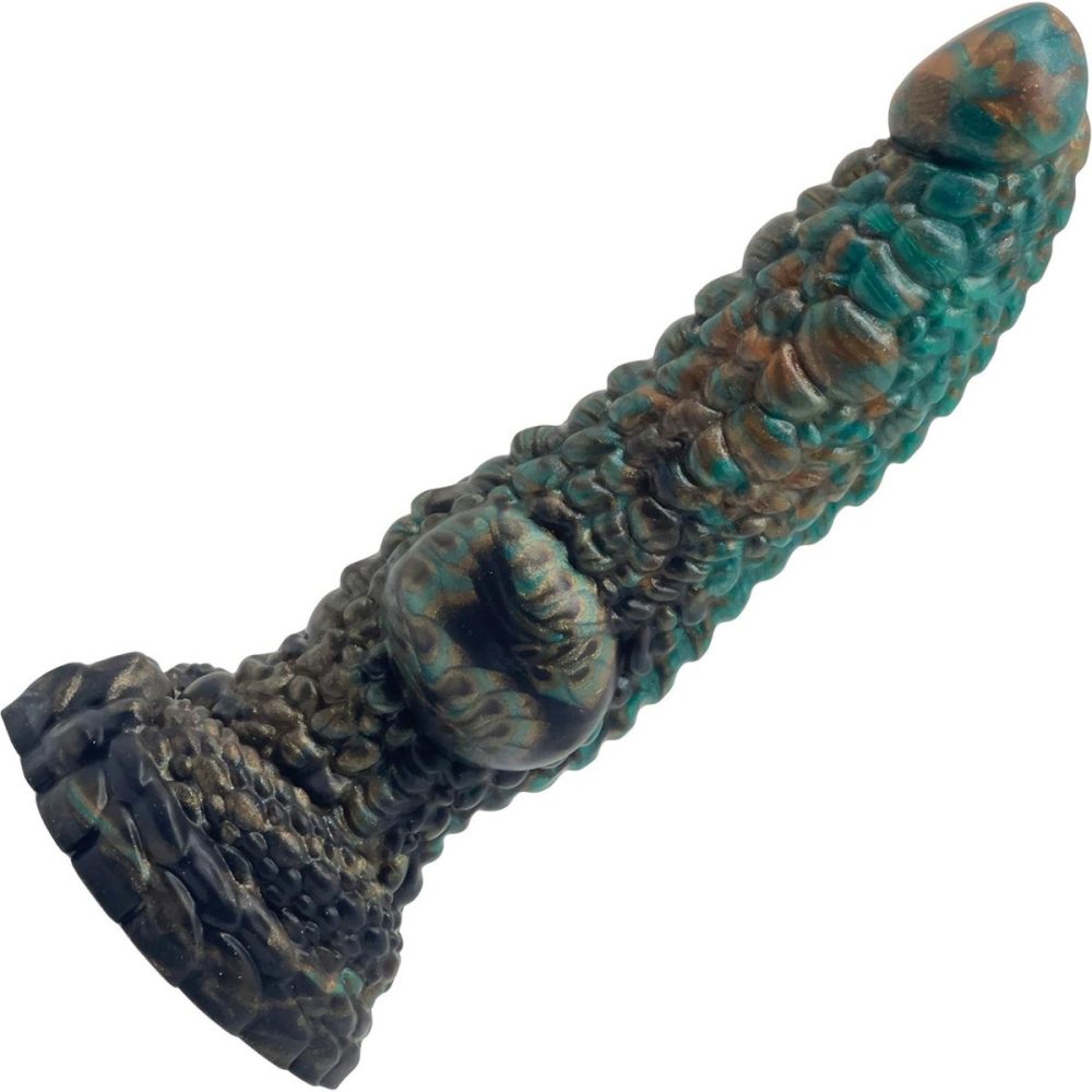 Fantasy Dildos | The Hydrus Water Dragon Medium 7" Silicone Dildo – Godzilla