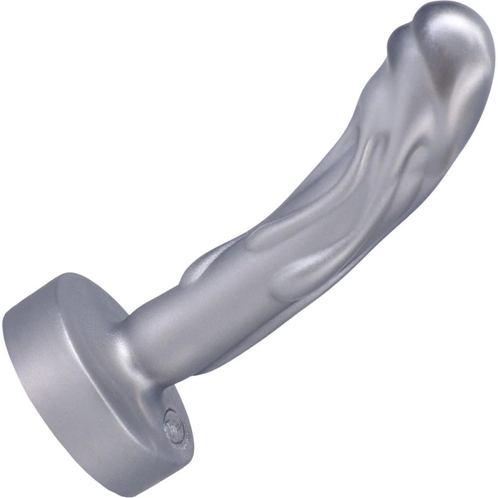 G-Spot Dildos | Mini Magma Silicone 5" Dildo – Silver