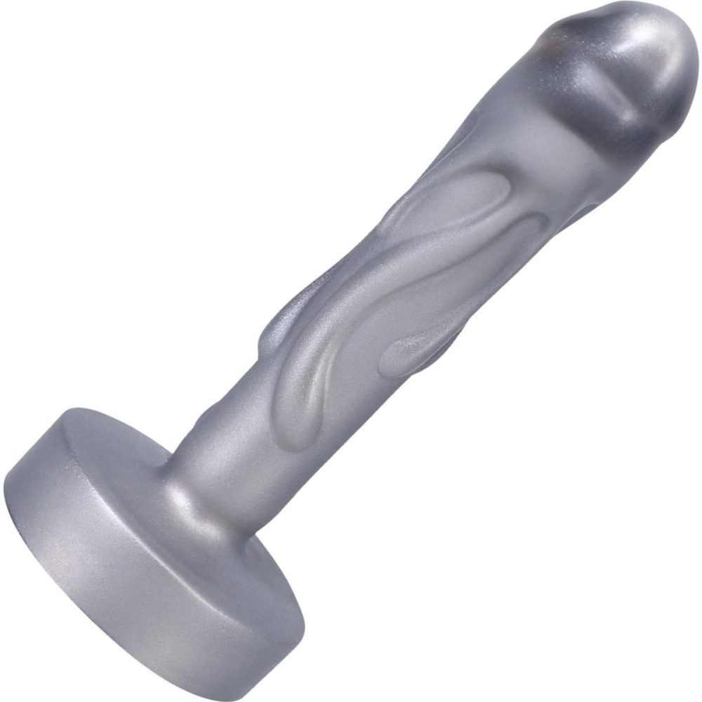 G-Spot Dildos | Mini Magma Silicone 5" Dildo – Silver