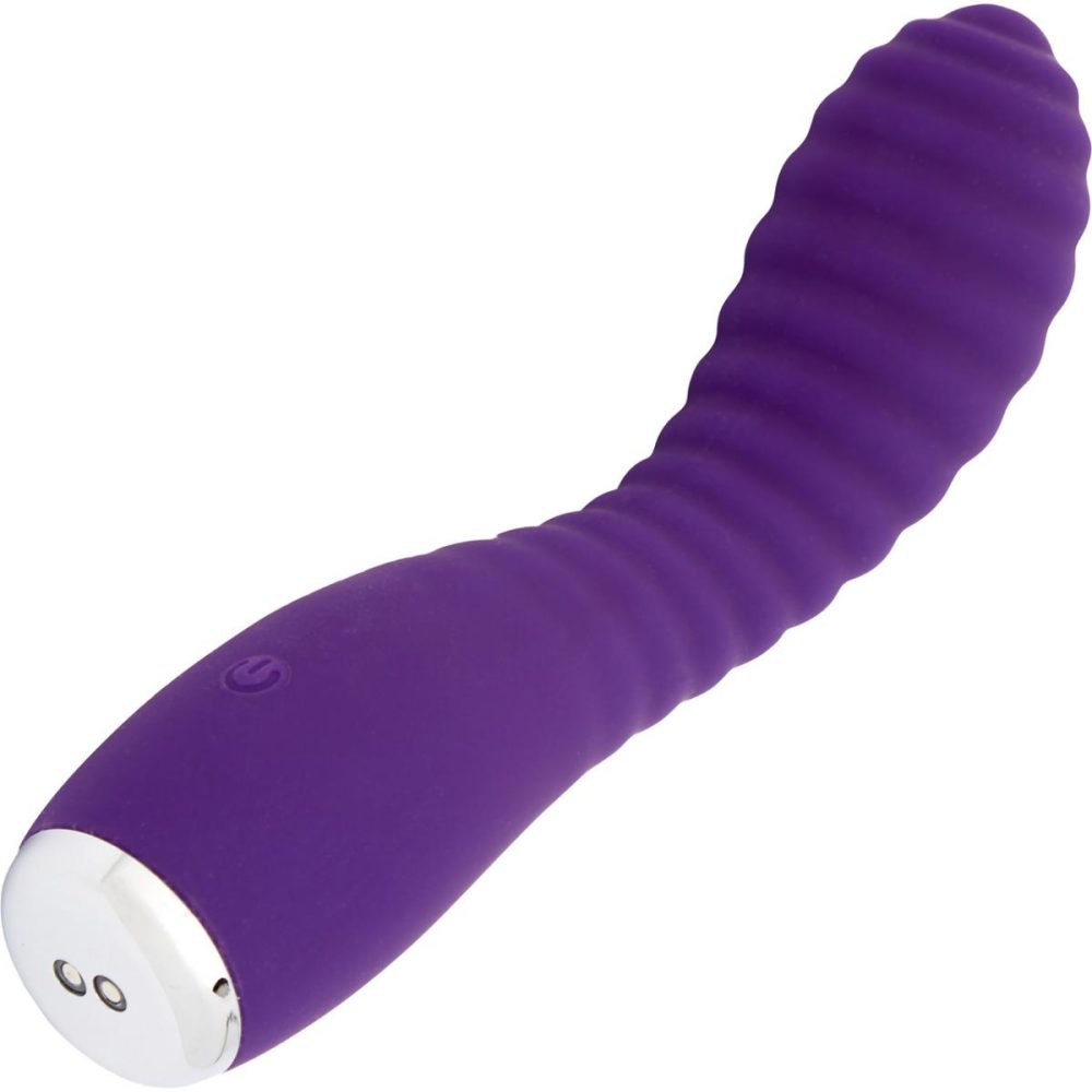 G-Spot Vibrators | Nubii Lola Rechargeable Waterproof Silicone Warming G-Spot Vibrator Nu Sensuelle – Purple