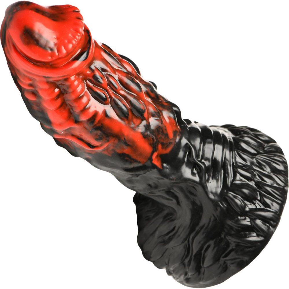 Harness Compatible Dildos | Vulcan 8.75" Silicone Suction Cup Dildo With Balls