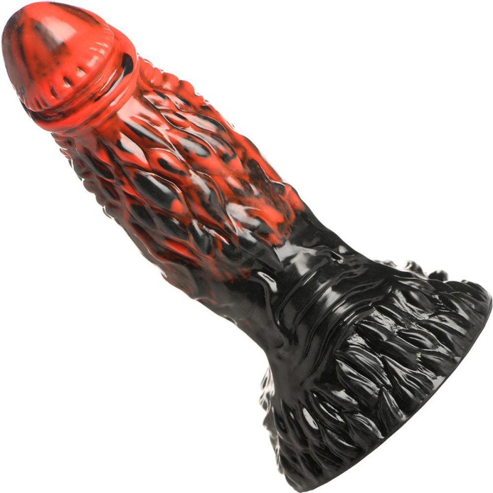 Harness Compatible Dildos | Vulcan 8.75" Silicone Suction Cup Dildo With Balls