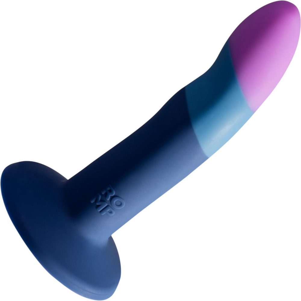 Non-Phallic Dildos | ROMP Piccolo 5.5" Silicone Suction Cup G-Spot Dildo