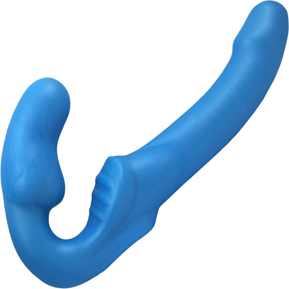 Strapless Strap-On Dildos | Tango Double Ended Dildo – Blue