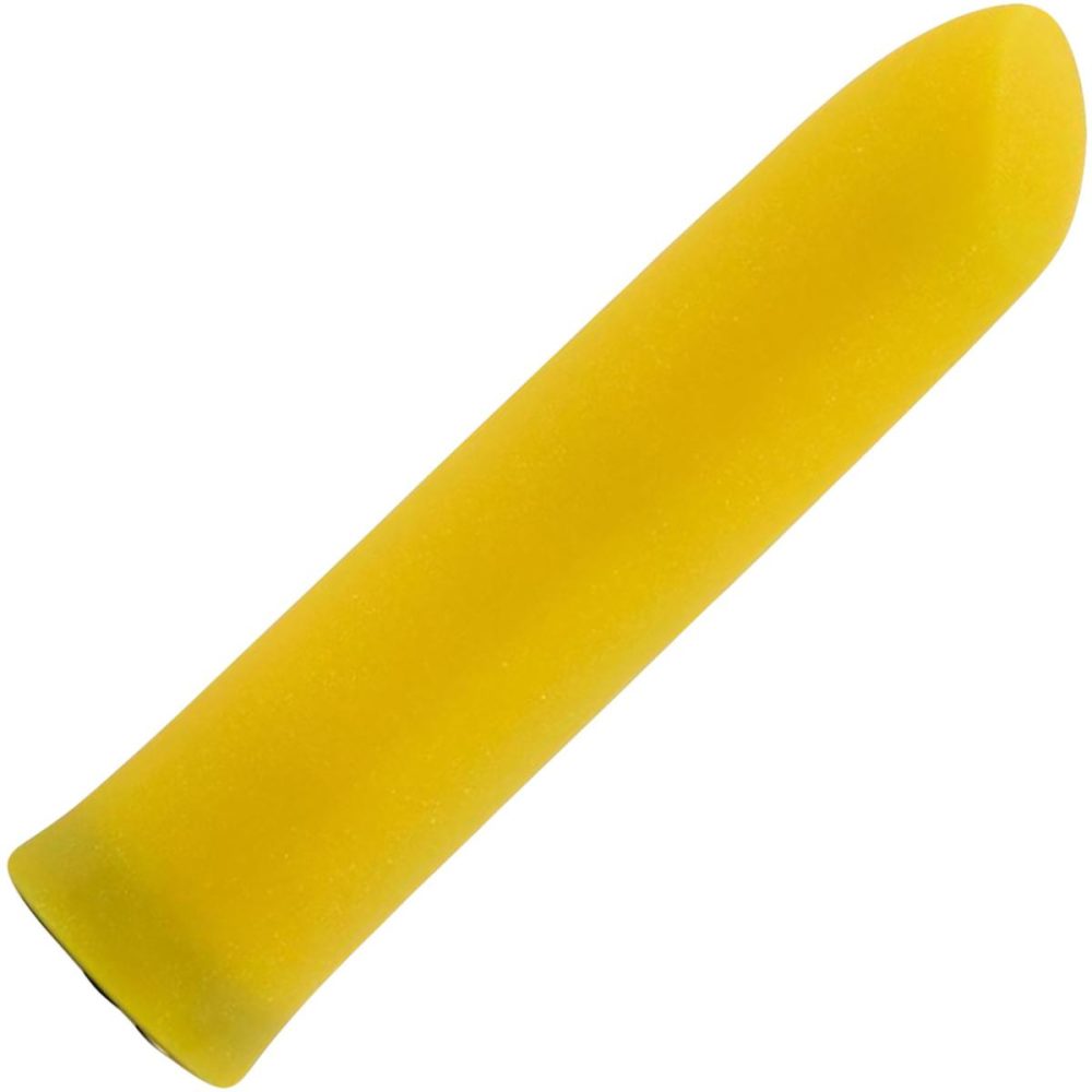 Bullet & Egg Vibrators | Nubii Evie 10 Function Rechargeable Silicone Waterproof Bullet Vibrator Nu Sensuelle – Yellow