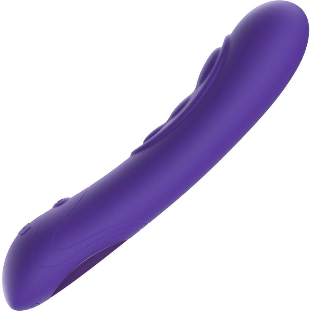 G-Spot Vibrators | Pearl 3 Silicone USB Rechargeable Waterproof Interactive G-Spot Vibrator – Purple