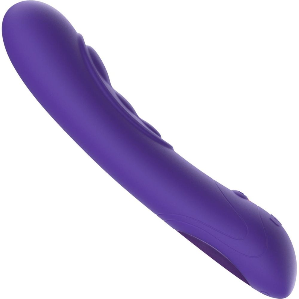 G-Spot Vibrators | Pearl 3 Silicone USB Rechargeable Waterproof Interactive G-Spot Vibrator – Purple