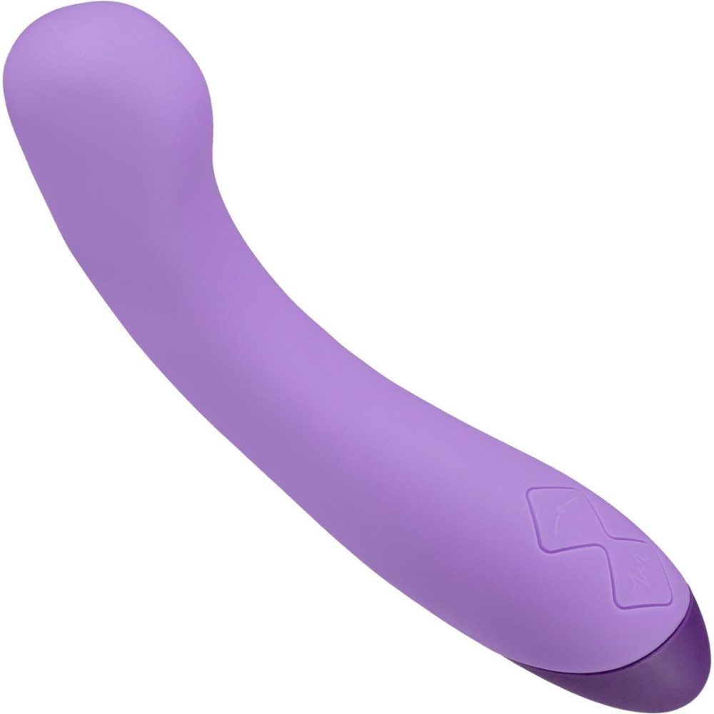 G-Spot Vibrators | Wellness G Ball 10-Function Rechargeable Silicone G-Spot Vibrator – Purple