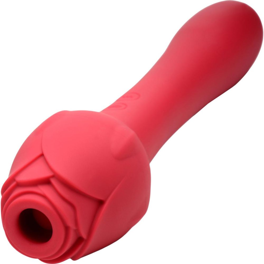 Traditional Vibrators | Bloomgasm Suction Rose Silicone Rechargeable Clitoral Pressure Wave Stimulator With Vibration