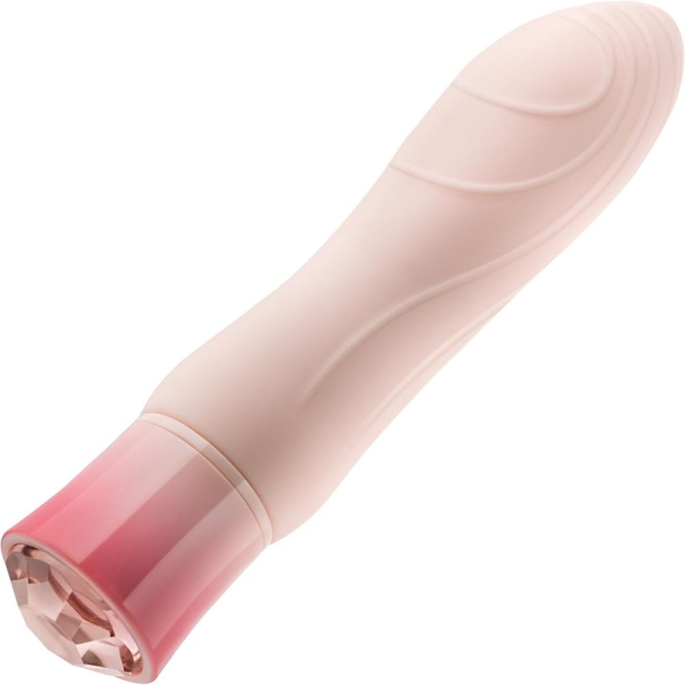 Traditional Vibrators | Oh My Gem Elegant Rechargeable Waterproof Silicone Warming Vibrator – Morganite Pink